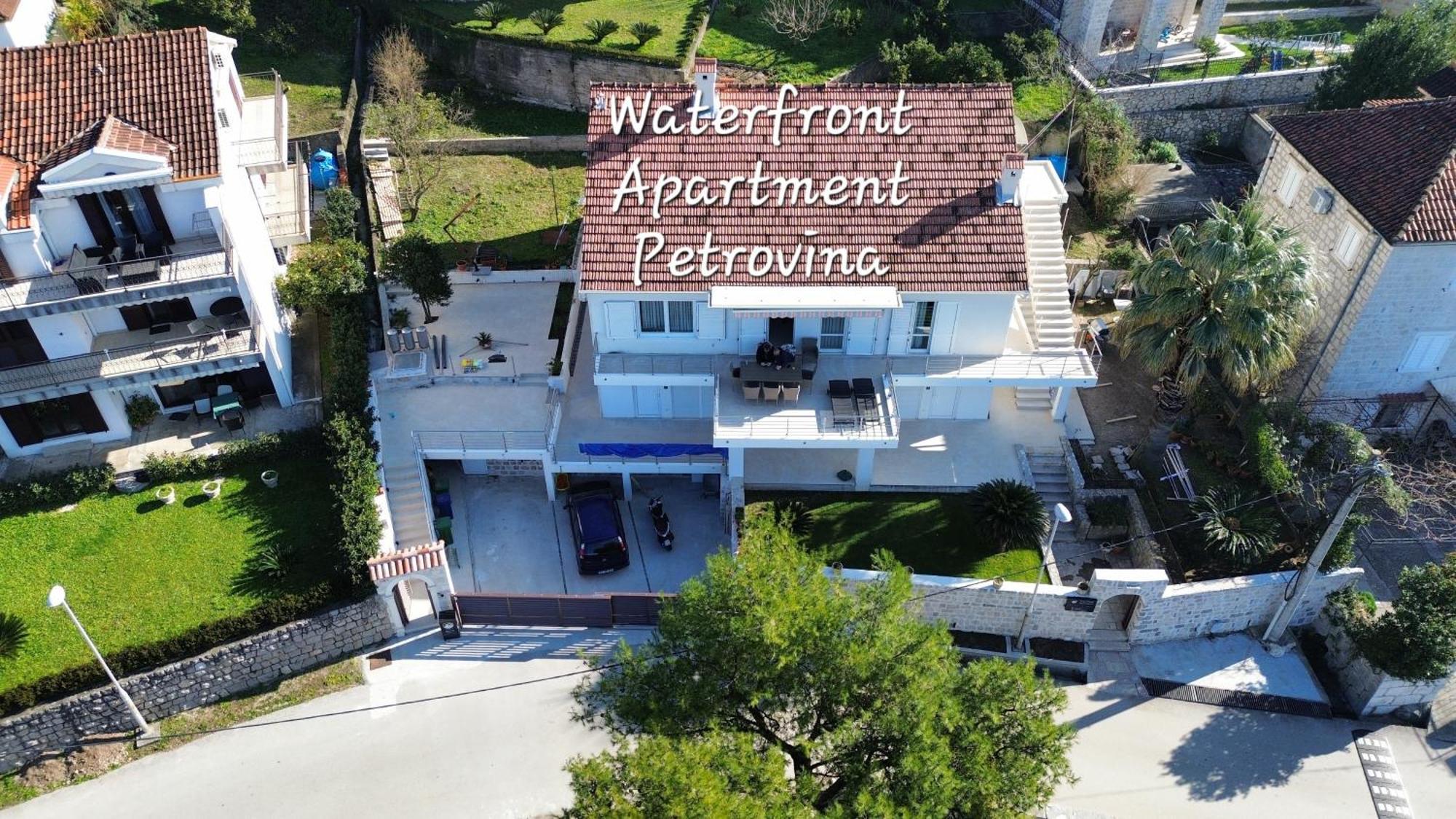 Waterfront Apartment Petrovina Kotor Exterior foto